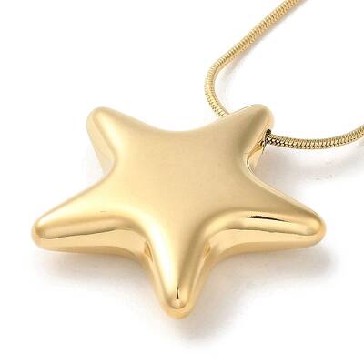 PVD Vacuum Plating 304 Stainless Steel Snake Chain Necklaces