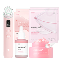 [medicube Official] Jeffree Star x medicube PDRN Glow SetㅣK-beauty Viral Glass Glow Device, PDRN Pink Peptide Serum, PDRN C...