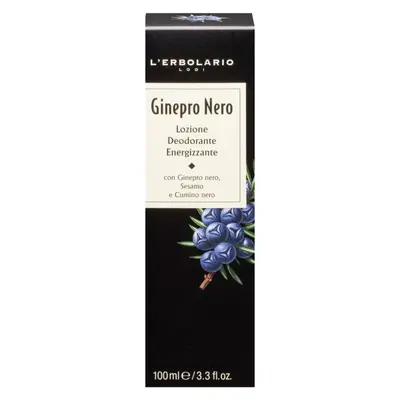 L'Erbolario Black Juniper Energizing Deodorant Lotion 100 ml
