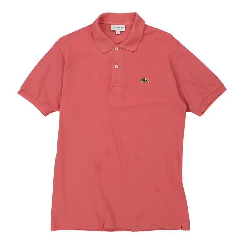Lacoste Polo Shirt - Medium Pink Cotton