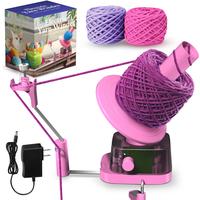 Yarn Winder for Crocheting, Large Capacity Electric Yarn Ball Winder with Strong Tension Stepless Speed, Automatic Yarn Cake ...