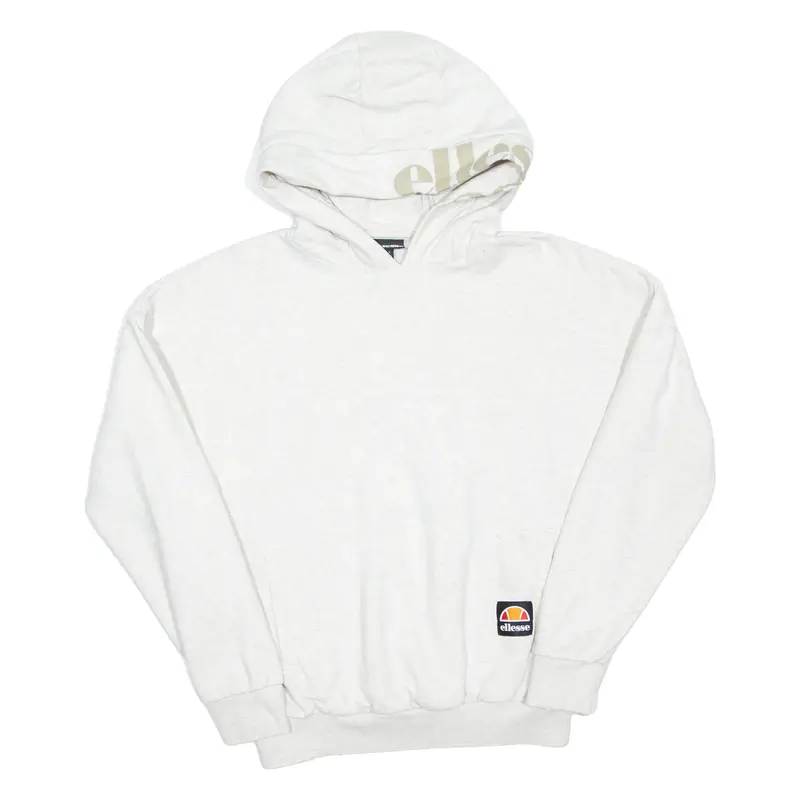 ELLESSE Womens Beige Hoodie S