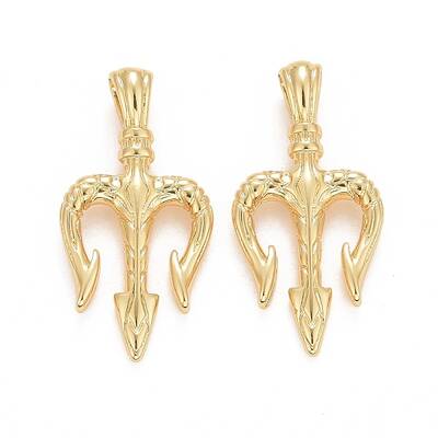 Rack Plating Brass Pendants