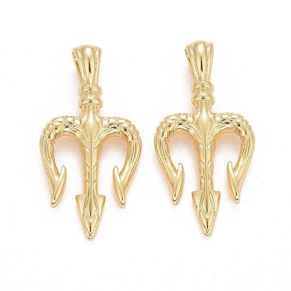 Rack Plating Brass Pendants