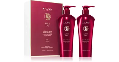 T-LAB Professional Aura Oil Body Hair & Body Gift Set 2pcs