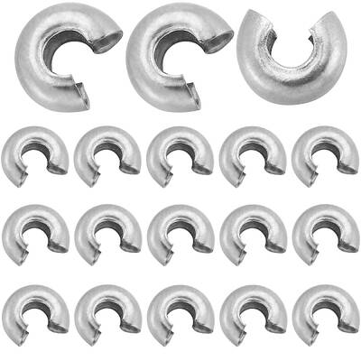 304 Stainless Steel Crimp Beads Covers