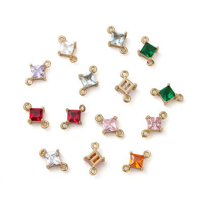 Transparent Glass Links connectors