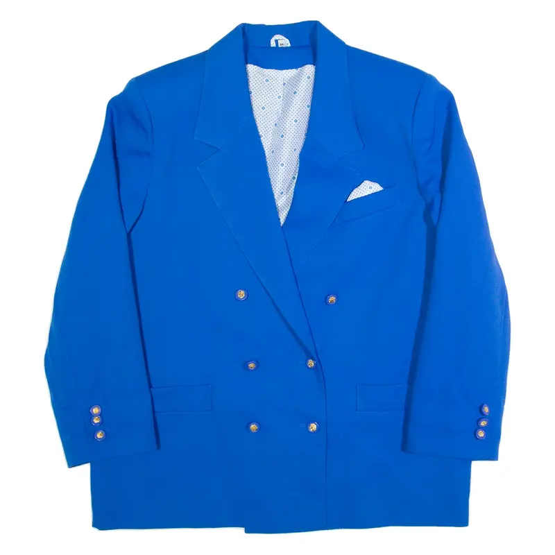 CANDA Womens Blazer Jacket Blue L