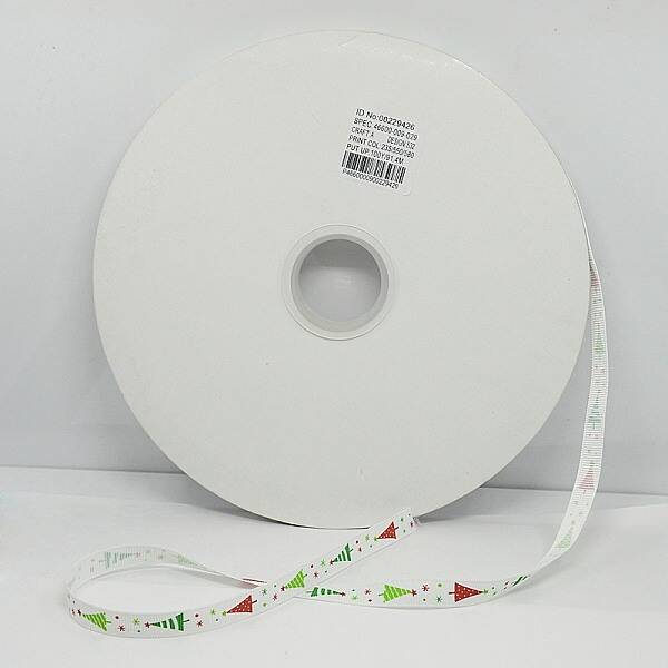 Christmas Printed Grosgrain Ribbon for Christmas Gift Package