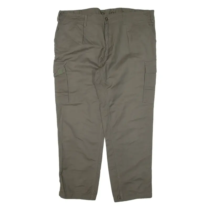 DICKSARMYSHOP Army Cargo Mens Trousers Green Regular Straight W43 L30