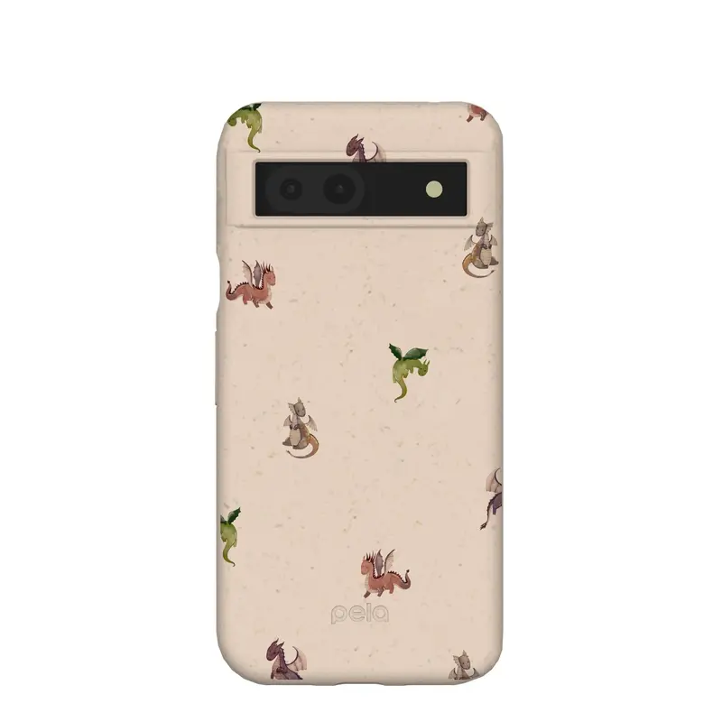 Seashell Lil Dragons Google Pixel 8a Case