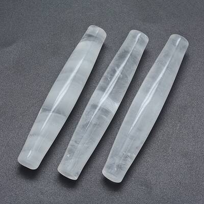Natural Quartz Crystal Beads