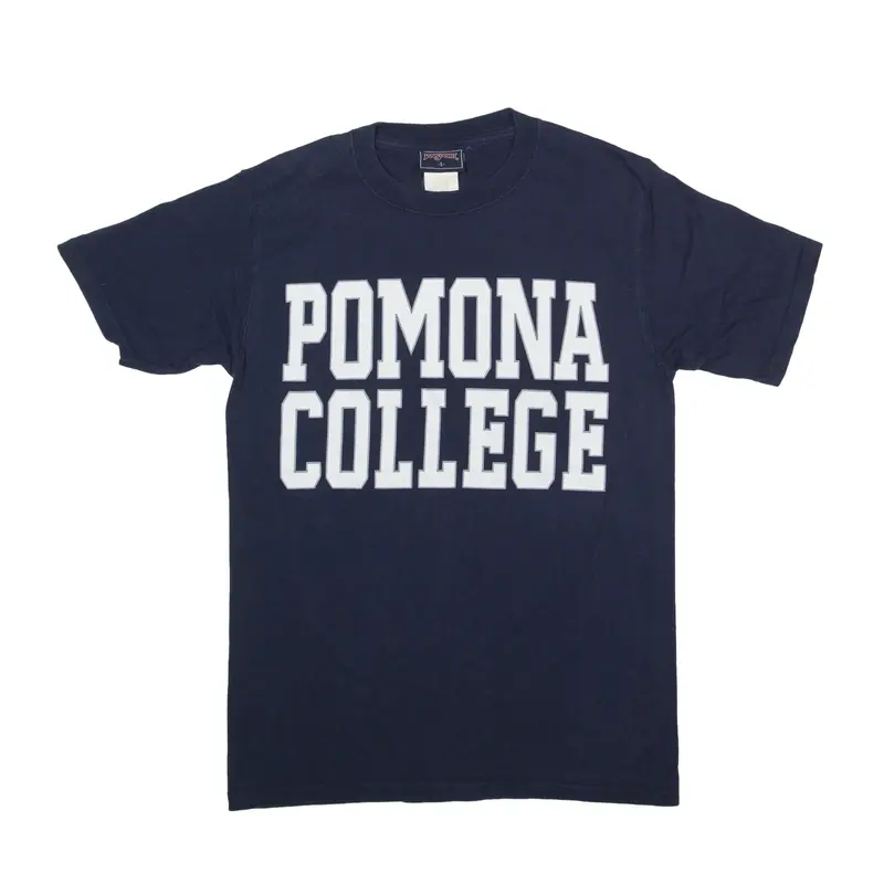 JANSPORT Pomona College USA T-Shirt Blue Short Sleeve Mens S