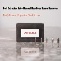 Heavy Duty Screw Remover Extractor Set Drill Driver Tool Screws Broken 5 Pcs Switchable Screwdriver Shape Screwextractor Repa...
