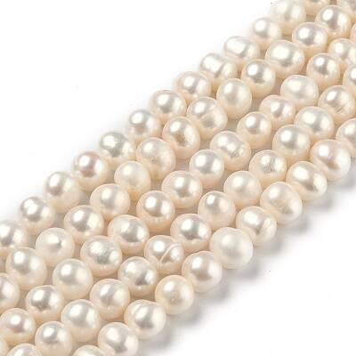 Natural Cultured Freshwater Pearl Beads Strands