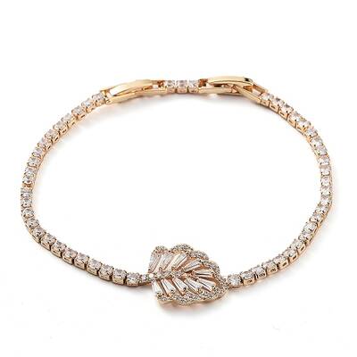 Golden Brass Link Bracelet