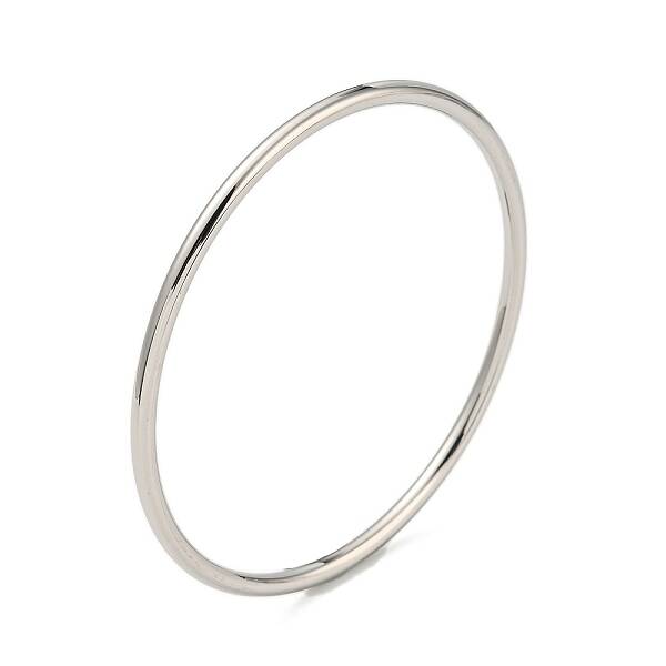 Non-Tarnish 304 Stainless Steel Simple Plain Bangle for Women