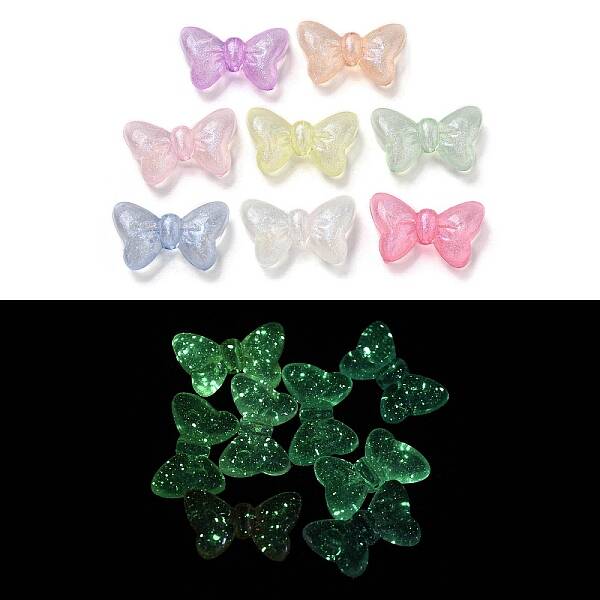 Luminous Transparent Acrylic Beads