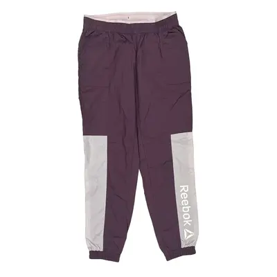 Reebok Tracksuit - Small Purple Nylon