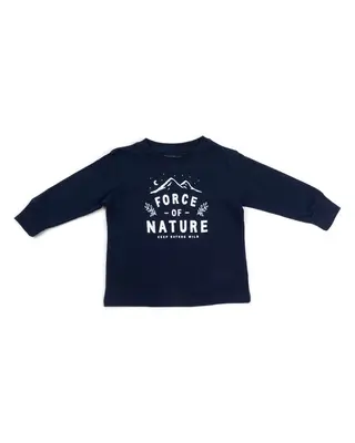Force of Nature Toddler Long Sleeve | Navy | Size: 4T