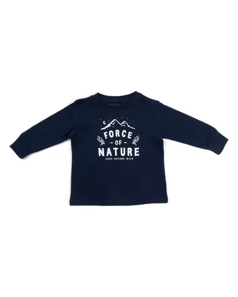 Force of Nature Toddler Long Sleeve | Navy | Size: 4T