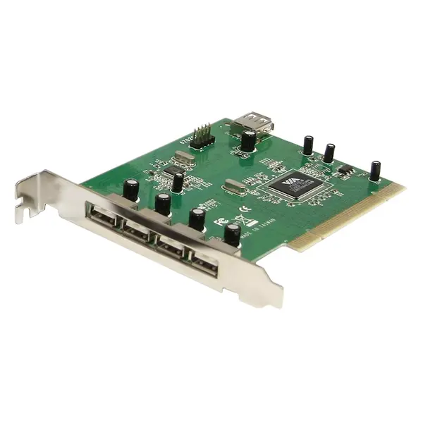 PCIUSB7-C3 StarTech 7 Port PCI 4 x 4-pin Type A Female USB 2.0 External Card Adapter
