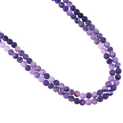 Natural Weathered Agate Beads Strands