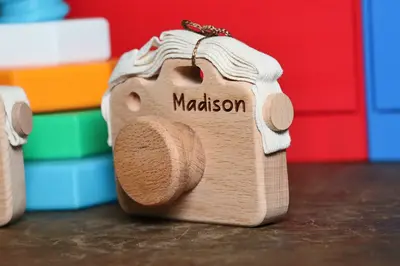 Wooden Camera Toy