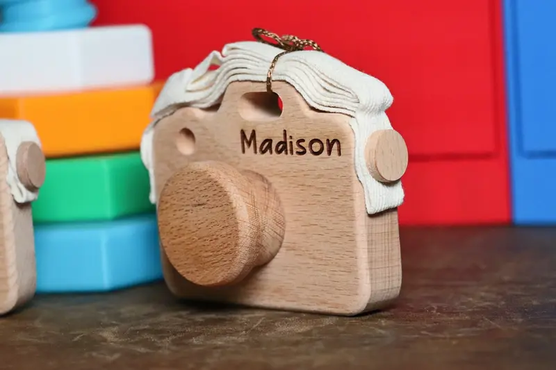 Wooden Camera Toy