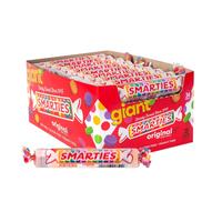 Smarties Candy Giant Rolls Original Flavor Bulk Gluten Free & Vegan Delight Sweetness from Family Owned Since 1949 Peanut Fre...
