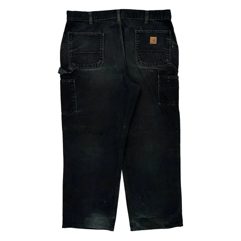 Carhartt Carpenter Jeans - 39W 29L Black Denim