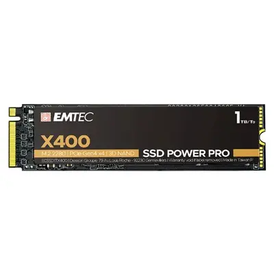 ECSSD1TX400 Emtec Power Pro X400 1TB PCI Express NVMe 4.0 x4 M.2 2280 Solid State Drive