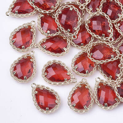 Transparent Glass Pendants