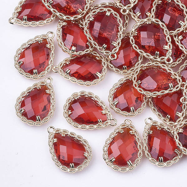 Transparent Glass Pendants