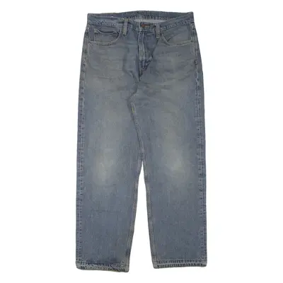 LEVI'S BIG E Mens Jeans Blue Loose Straight Stone Wash W34 L32