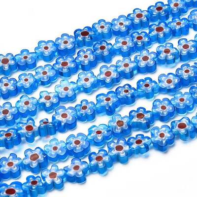 Handmade Millefiori Glass Bead Strands