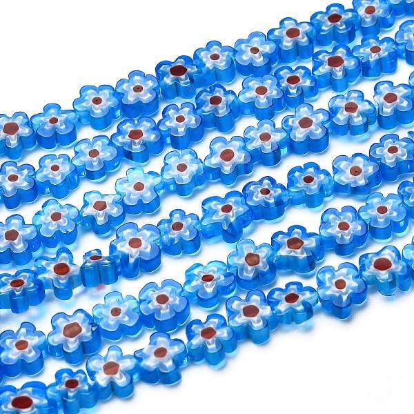 Handmade Millefiori Glass Bead Strands
