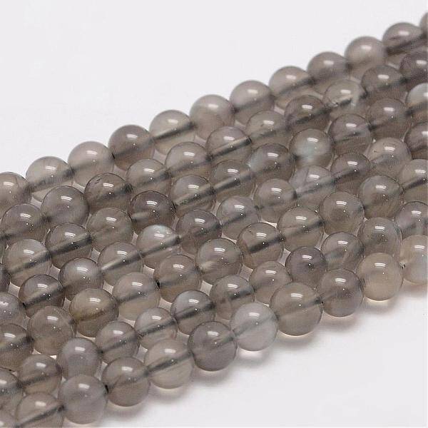 Natural Black Moonstone Beads Strands