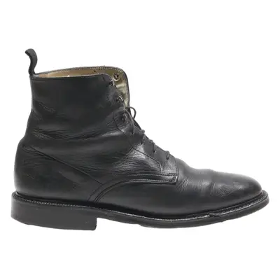 GANYON Lace-Up Boots Black Leather Mens UK 9