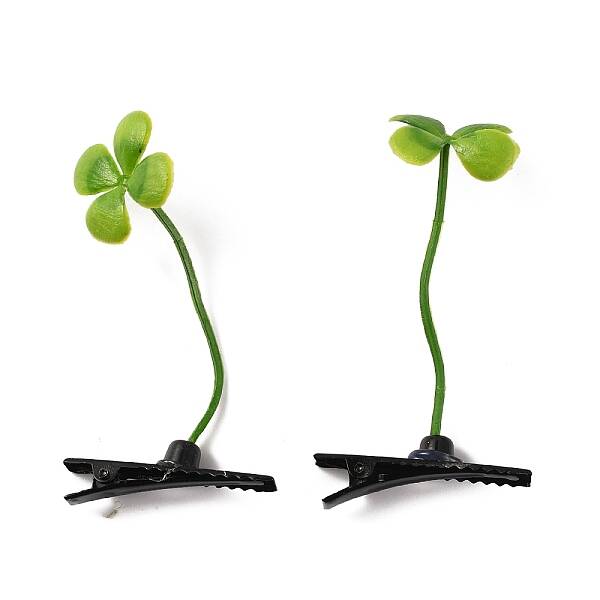 Bean Sprout Plastic Alligator Hair Clips