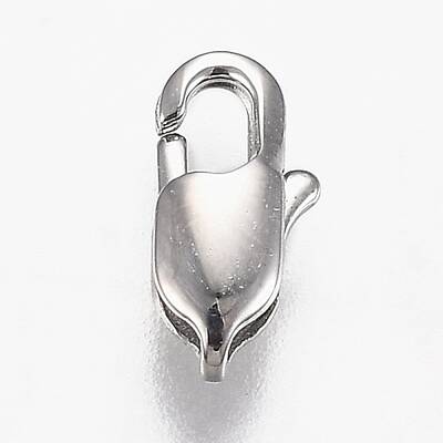 Tarnish Resistant 316 Surgical Stainless Steel Lobster Claw Clasps