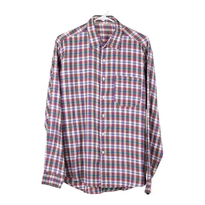 Unbranded Checked Shirt - Large Red Cotton
