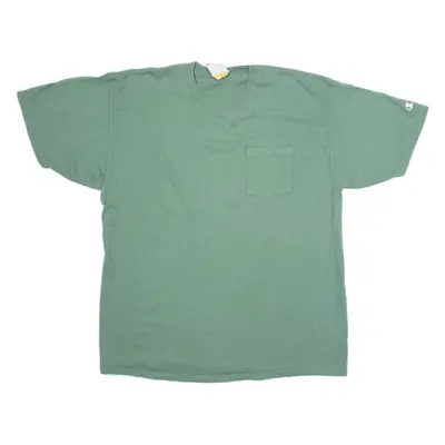 CHAMPION Mens T-Shirt Green XL