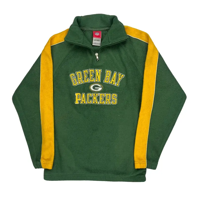 Green Bay Packers Reebok Nfl Fleece - Large Green Polyester