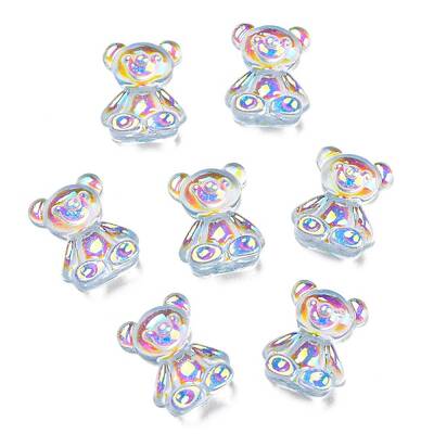 Cartoon Transparent Resin Cabochons