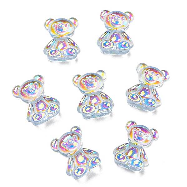 Cartoon Transparent Resin Cabochons