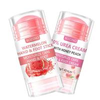 Watermelon & Peach Scented Hand & Foot Care Stick, 2 Counts Moisturizing Hand Cream & Foot Cream, Hand & Foot Moisturizer Car...