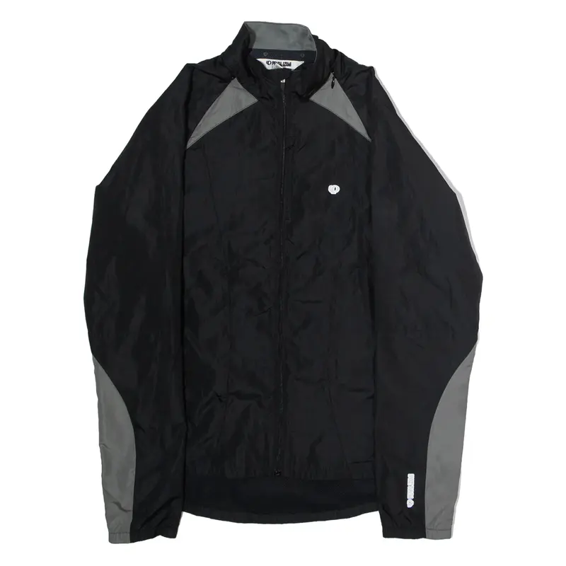 PEARL IZUMI Womens Windbreaker Jacket Black Colourblock L