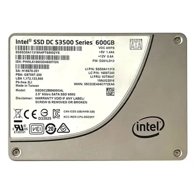 SSD0A11319 Lenovo 600GB MLC SATA 6GB/s 2.5-Inch Internal Solid State Drive