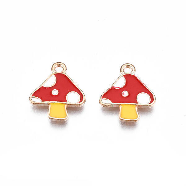 Autumn Theme Alloy Enamel Charms
